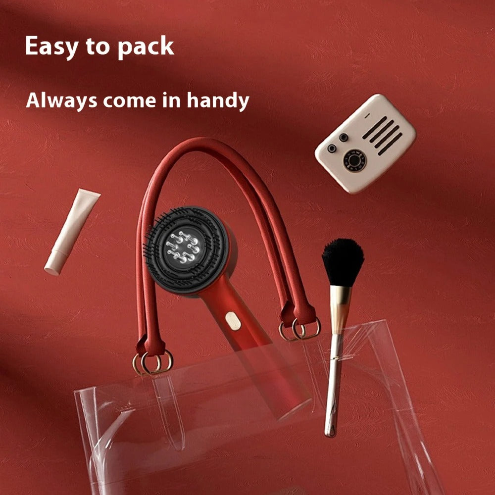 NOVÉLIE 3-in-1 Red Light Scalp Massager & Oil Applicator
